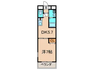 WINひびきの【7階】の間取り