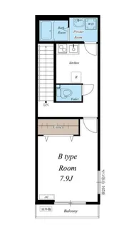 リブリ・La vie en rose【2階】の間取り