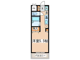 ジュネス桜ヶ丘【3階】の間取り