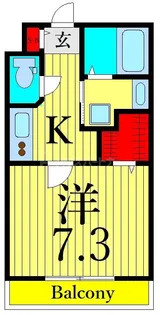 北上野ハイムカズ【3階】の間取り