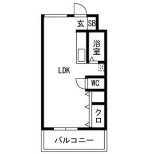 第2二神ビル【3階】の間取り