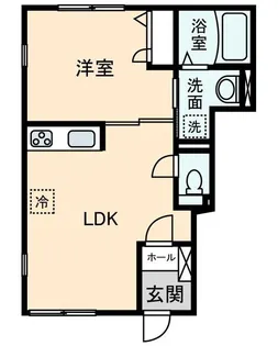 東京都調布市柴崎1【アパート】の間取り