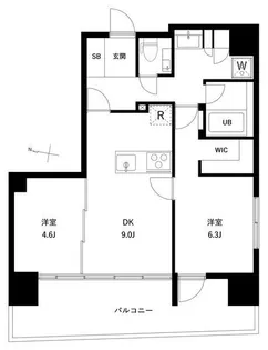 リテラス押上【2階】の間取り