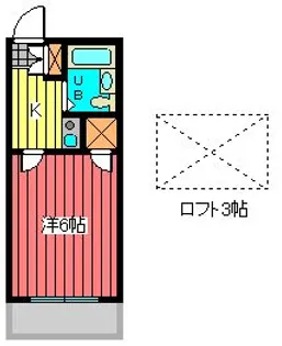 レオパレス松尾【2階】の間取り