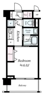 ブレシア多摩川レジデンス【2階】の間取り