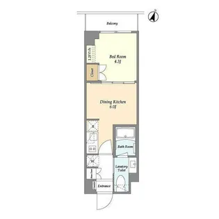 ベルファース駒沢三丁目【3階】の間取り