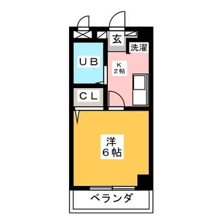 BONNY HIROZI【2階】の間取り