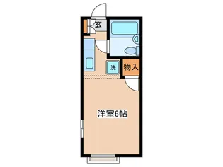 ハイム竜王【2階】の間取り