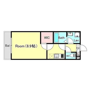 シエーナ松波II【1階】の間取り