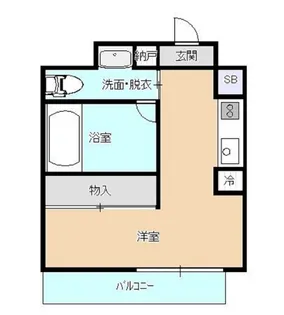 kafu-shi KUME【カフーシ 久米】【1階】の間取り