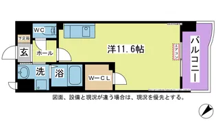 パルデンス・エコノVII【3階】の間取り