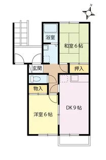 ラフォーレ美堀【2階】の間取り