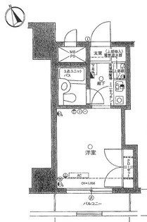 レクセル長岡【6階】の間取り