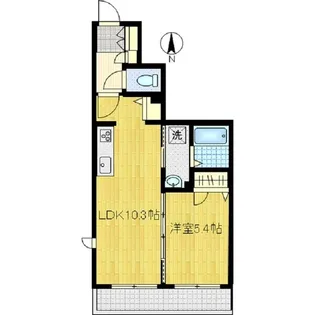 サンゴジュ【1階】の間取り