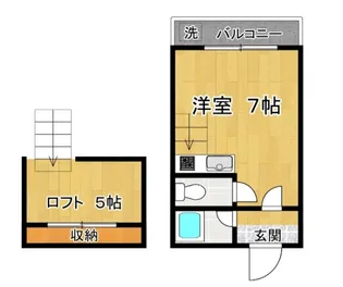 パオレ43【1階】の間取り