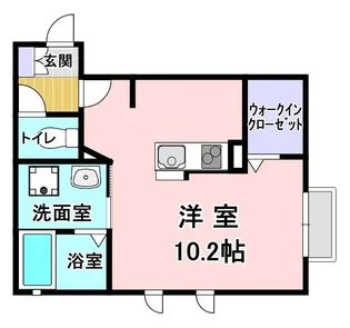 アイリス【2階】の間取り