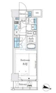 GLACIER大塚【6階】の間取り