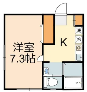 シャイン・ザ・リヨン【1階】の間取り