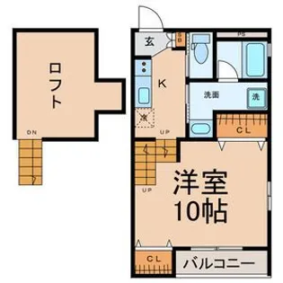 Ms神宮西I【2階】の間取り