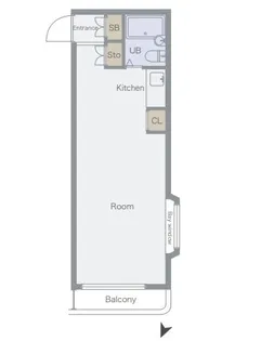 エクセル和田【3階】の間取り