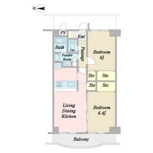 HERENCIA【1階】の間取り
