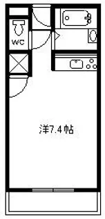ユートピア若葉【3階】の間取り