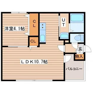 Sei・Lucido発寒【1階】の間取り