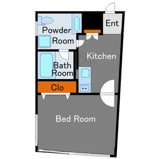 クーカイ・テラス祐天寺【3階】の間取り