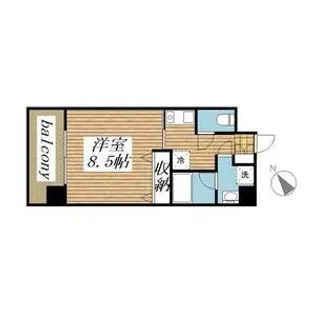 フォレスト茗荷谷【8階】の間取り