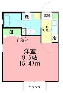 Bikers House湘南【2階】の間取り