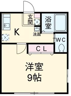 ハウスカーマイン【1階】の間取り