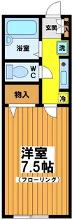 ルグラン高井戸【1階】の間取り