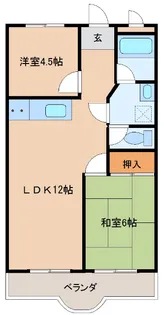 クリーンピアタナベ【4階】の間取り