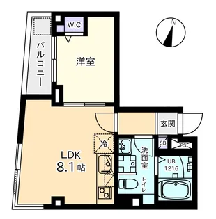 プチラフォーレ多摩川【3階】の間取り