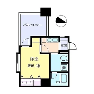 NSK 2nd【9階】の間取り