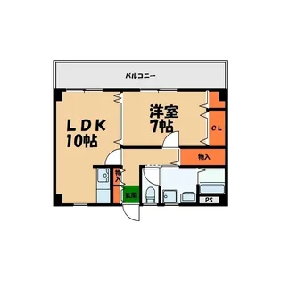BSマンションII【4階】の間取り