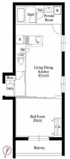 コンポジット経堂【3階】の間取り