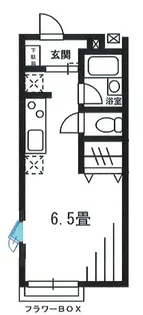 パレヴェール(中野)【2階】の間取り