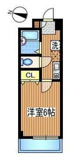 シャインハイツ秋津【3階】の間取り