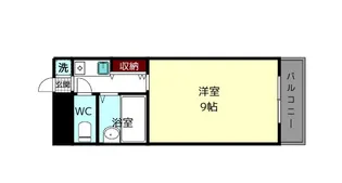 る・いりーで【3階】の間取り