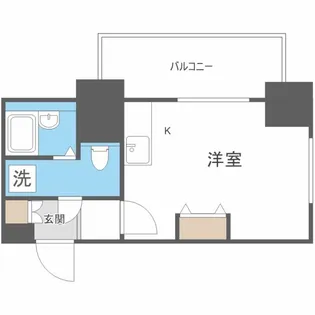アストリア北大前【3階】の間取り