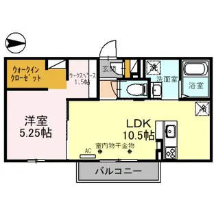 ピアパラッツォ【3階】の間取り