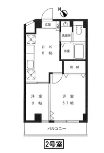 グリーンピア新横浜【4階】の間取り