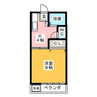 エクセル【2階】の間取り