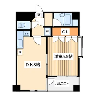 アーク柏中央【3階】の間取り