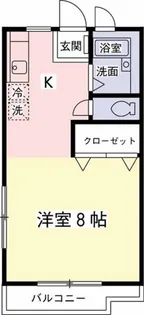 メゾン・ド・ミルトス【2階】の間取り