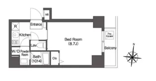 エスタート両国【3階】の間取り