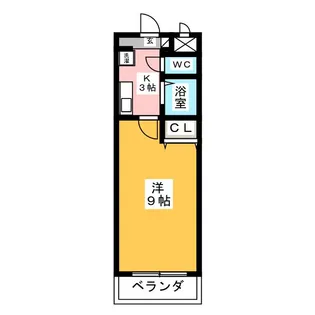 A・City井内町 (エイシティー井内町)【3階】の間取り