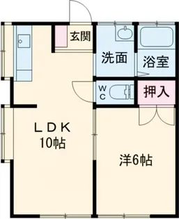 センチュリー合川【1階】の間取り