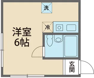 カーサ船橋【3階】の間取り